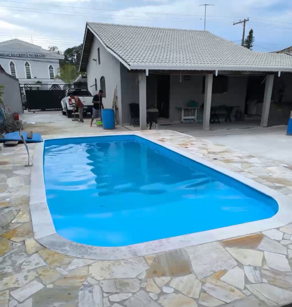 Projeto realizado Sol Piscinas